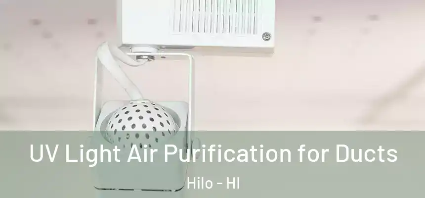  UV Light Air Purification for Ducts Hilo - HI
